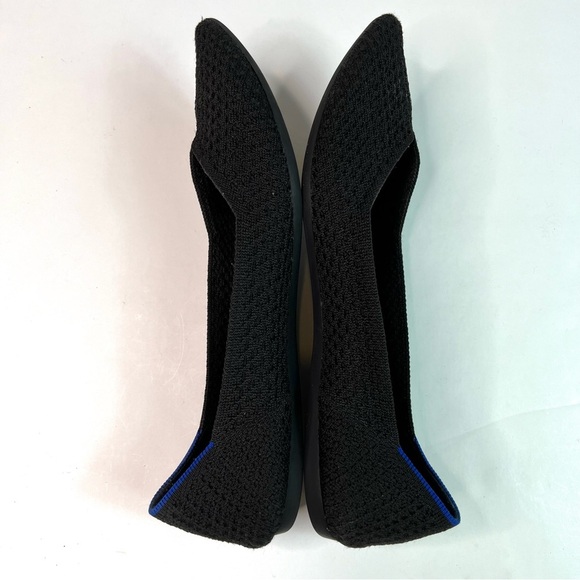 Rothy's The Point Retired Honeycomb Flats in Black Size 11 - Picture 7 of 13
